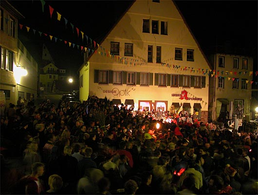 Fasnetsverbrennung am Speidelsberg