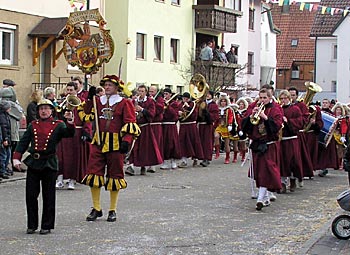 Herold, Büttel und Narrenkapelle