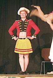 Balletmädchentragen