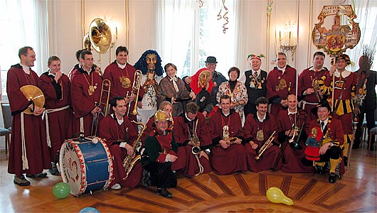 Gruppenbild mit Erwin Teufel