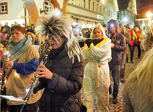 Jubilumsumzug Schlehengeister 2016