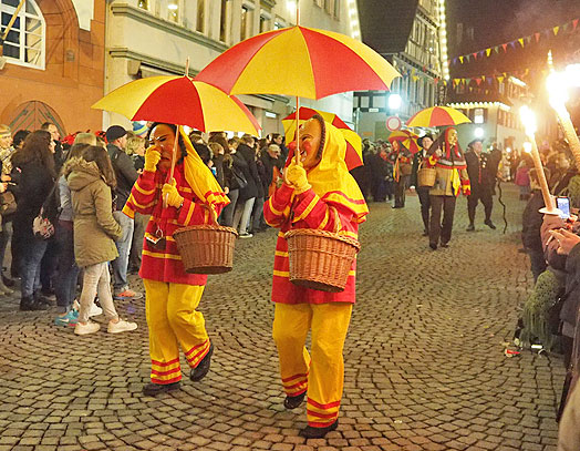 Jubilumsumzug Schlehengeister 2016