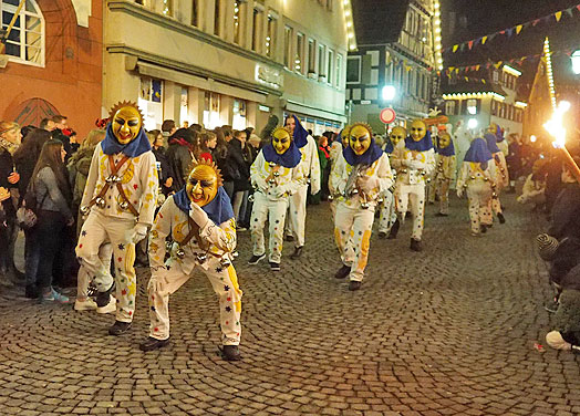 Jubilumsumzug Schlehengeister 2016