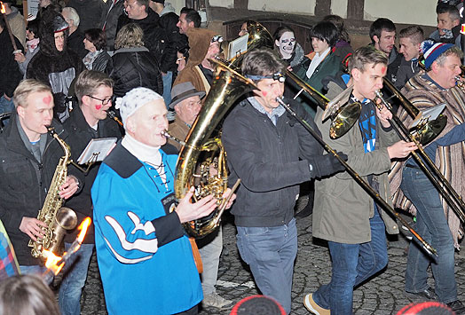 Jubiläumsumzug Schlehengeister 2016