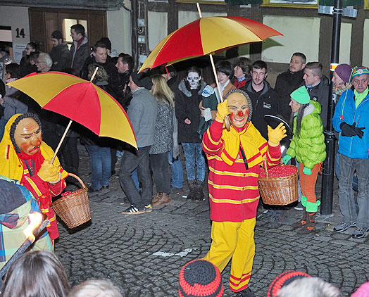 Jubiläumsumzug Schlehengeister 2016