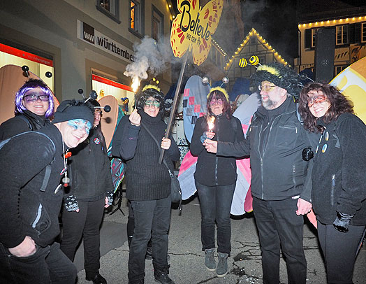 Jubiläumsumzug Schlehengeister 2016