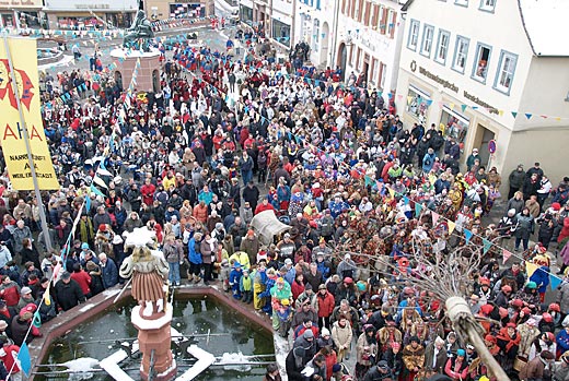 Der Marktplatz bebt